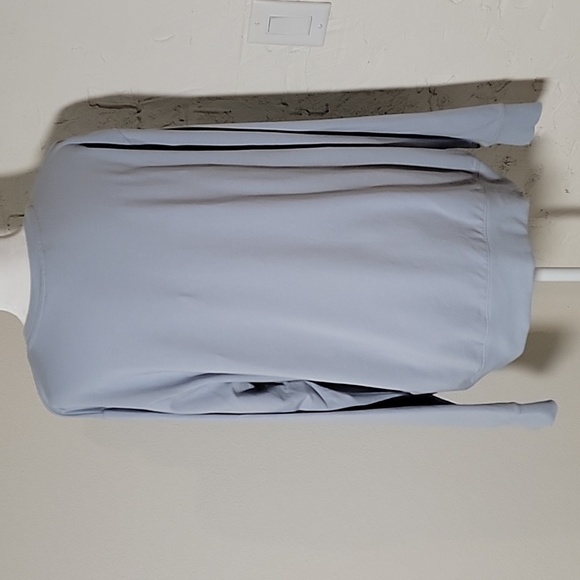 Fila Sweatshirt Top Pullover Long Sleeve Crew Neck Pockets Blue Fog Comfy XXL - Picture 7 of 15